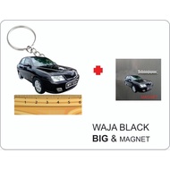 waja black 2d keychain