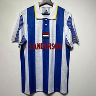 92-93 Sheffield Wednesday Retro Jersey Home Blue Stripe Fan Edition Club Team Football Soccer Suit M