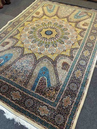 Persian 100% silk carpet size 2x3 meter product of iran 🇮🇷