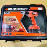Black &amp; Decker 充電電鑽 EPC12CAK-GB