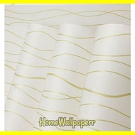 Fr20fr21 Home Wallpaper Gold Threaded Wall Sticker - 45Cm X 10m Rfr201R515