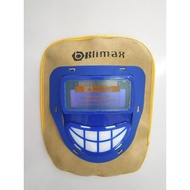 BLIMAX Auto Darkening Welding Mask AHDM88 / Cowhide Leather Welding Mask / Auto Dimming