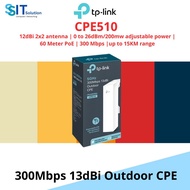 TP-Link CPE510 12dBi 2x2 antenna | 0 to 26dBm/200mw adjustable power | 60 Meter PoE | 300 Mbps |up t