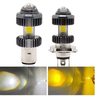 10000Lm 10W H4 LED H6 LED Motorcycle Headlight Bulbs Lens Lamp Scooter Accessories Fog Lights 12V Wh