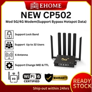 NEW CP502 (G5016) ( 5G 2.5Gbps 4LAN 32 WIFI) 4G/5G MODEM SUPPORT SIM CARD