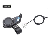 -168 36V 48V Adjustable 6PIN Plus Gauge Wire Throttle Gauge Parts for Electric Scooter