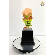 August Trophy August Competition Trophy August Acrylic Trophy Custom Trophy