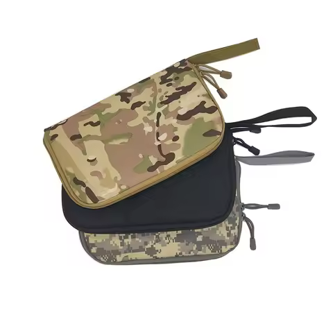 Tactical Pistol Bag Case for G 17 19 M9 Universal Gun Bag Holster with Magazine Holder Shockproof Pa