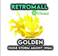 Golden Huge Storm Agony HSA (Pet Simulator X)