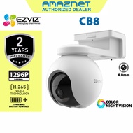NEW EZVIZ CB8 2K Battery-Powered Pan & Tilt Wi-Fi Camera Outdoor Security 360 CCTV Camera