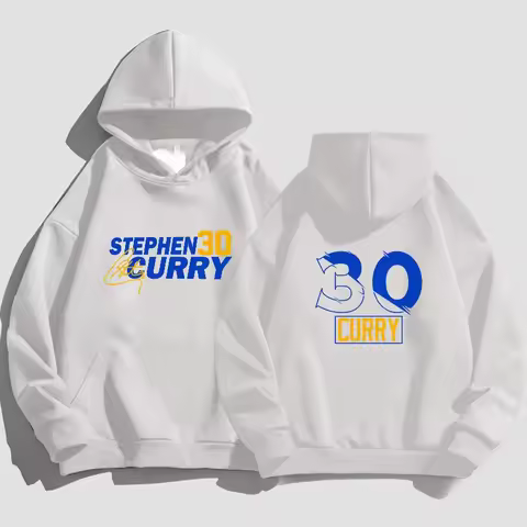 Men's Spring and Autumn New Style Curry Basketball Hat Golden State Stadium Warriors Stephen Hoodie