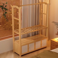 Bamboo Clothes Rack Baju Murah Clothes Hanging Rack  laundry rack hallstand