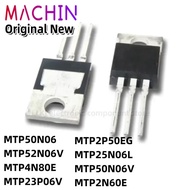 2-5pcs MTP50N06 MTP52N06V MTP4N80E MTP23P06V MTP2P50EG MTP25N06L MTP50N06V MTP2N60E TO-220 MOS FET t