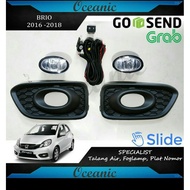 foglamp Lampu Kabut mobil Honda brio 2016-2020