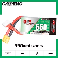 GNB Tenaga Tinggi 550mAh 3S 11.1V 70C Alat Kawalan Jauh AI Pintar Pertempuran Mainan Model Kereta FP