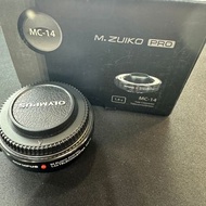 99% Olympus MC-14 1.4x tele converter M43