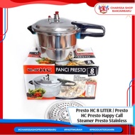 Presto HC 8 LITER Presto HC Presto Happy Call Steamer Presto Stainless Happy Call Anti-Rust Presto S