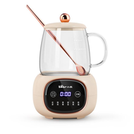 小熊 - 小熊mini養生壺 小型全玻璃辦公室迷你便攜式分離式電熱杯 煮水壺