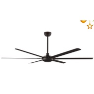 ALPHA Alkova - SUR 80 Inch DC Motor Ceiling Fan with 6 Blades (8 Speed Remote)