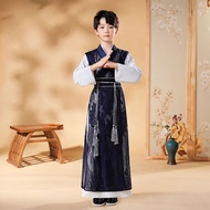 United Nations China Boy Costume for Kids UN Ancient Chinese Traditional Clothing for Boys