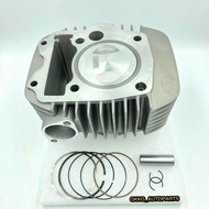 เสื้อสูบพร้อมแหวน กิ๊บล๊อค สลัก HONDA W125S W125R ขนาด 58mm