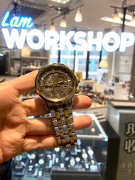 間金 CITIZEN 萬年曆 光動能錶 BL8144-89H