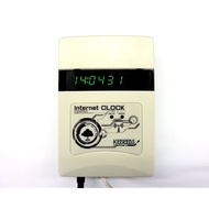 Clock with radio clock signal transmission function (white) P18-NTPLR