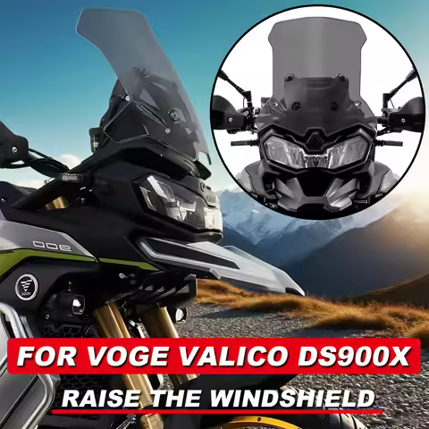 For Loncin VOGE Valico 900 DSX New Windshield Increase Wind Screen Deflector DS 900 X DS900X RAISED 
