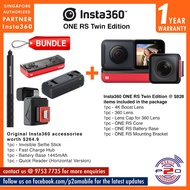 Bundle worth $264.90 Original Insta360 accessories and Insta360 ONE RS Twin Edition
