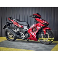 Winnner v3 red hrc car sticker malaysia dragon stamp model