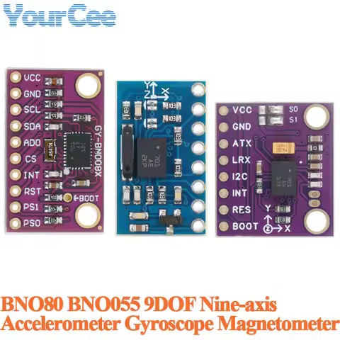 5pcs/1pc BNO080 GY-BNO080 BNO055 Nine Axis 9DOF 9-axis AHRS Sensor Module Accelerometer Gyro Magneto