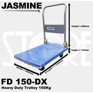 Jasmine/ecoWARE PVC Platform Foldable Trolley 150kg/300kg (Heavy Duty)