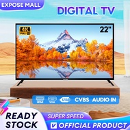 Digital TV 22 inch 4K LED 32 inch Digital TV Support MYTV 4K Ultra HD LED Dolby Sound Support CVBS/A