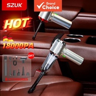SZUK Portable Handheld Car Vacuum Cleaner Cordless Strong Suction Rechargeable Low Noise Gap Cleanin