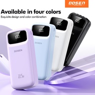 DOSEN Original Powerbank fast charging  Y342 PD22.5W Portable 12000mAh 20000mAh 25000mAh 42000mAh Bu