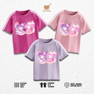 Jolly Kids Children's T-Shirt Tops Ages 1-9 Years Girls Boys STRIP KURO CAKE Girls Boys