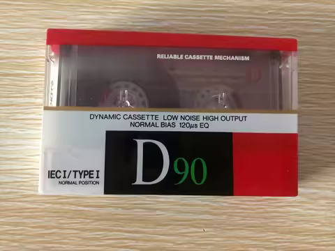 for TDK Blank Audio Cassette Tape, High-Quality Recording Tape, 88 Version D90 Minute, Type II Casse