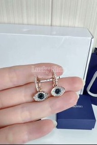 全新🌸 Swarovski 惡魔之眼女耳環 水晶耳飾 新年禮物送閨蜜送女友