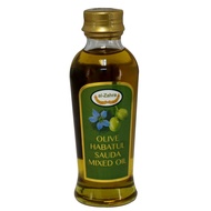 🔥PROMOSI🔥 Al ZAHRA OLIVE OIL MIX BLACK SEED OIL, 120ML / MINYAK HABATUL SAUDA MIXED MINYAK ZAITUN, 1