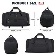Gym Bag For Men 40-55L Sports Duffel Bags Gym Duffle Bag Women With Shoe Compartment & Wet Pocket Wa