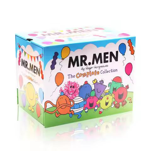 50 Books/Set Daily Life Mr Men & Little Miss Early Education Picture Storybook Develop Children's Re