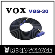 Vox VGS-30 Rock Guitar/Bass Cable, 3M