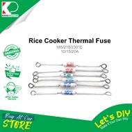 RICE COOKER THERMAL FUSE 185/210/230’C 10/15/20A