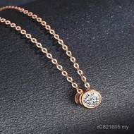 Pendant All-Match Necklace Wholesale Color Gold Diamond 18K Gold Necklace Water Shell Gold Bubble au