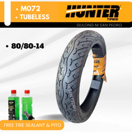 HUNTER Tubeless Tire 80/90-14 80/80-14 90/80-14 90/90-14 100/80-14