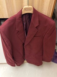 Burton紅色西裝外套