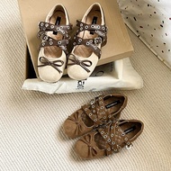 Retro Ballet Style Shallow Mouth Women's Single Shoes - French Mary Jane Model MSP264