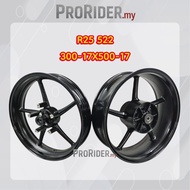 R25 V1 V2 1WD SPORT RIM ENKEI SP522 522 FR 300X17 RR 500X17 ENKEI ROSSI CAST WHEEL