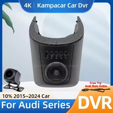 Kampacar AD07-4K 2160P Wifi DashCam Camera Video Recorder For Audi A7 C8 A3 8v A8 A6 A5 A4 Q3 Q7 Q8 