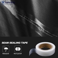 TIMEKEY 20m/roll Seam Sealing Tape Hot Melt Waterproof PU Coated Fabric Repair Tape Raincoat Camping